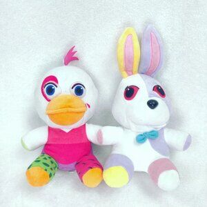 Fnaf Plush Stuffed Animal Chica Vannie Bunny Small